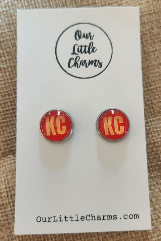 The Big Red earrings